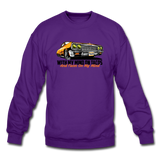 Crewneck Sweatshirt - My Mind On Tacos - purple