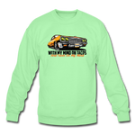 Crewneck Sweatshirt - My Mind On Tacos - lime