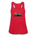 Women's Flowy Tank Top - My Mind On Tacos - red