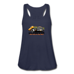 Women's Flowy Tank Top - My Mind On Tacos - navy