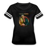 Women’s Vintage Sport T-Shirt - Taco King - black/white