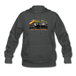 Women's Hoodie - My Mind On Tacos - asphalt