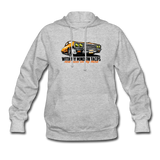 Women's Hoodie - My Mind On Tacos - heather gray