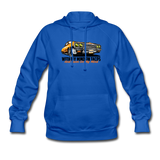 Women's Hoodie - My Mind On Tacos - royal blue