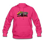 Women's Hoodie - My Mind On Tacos - fuchsia