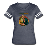 Women’s Vintage Sport T-Shirt - Taco King - vintage navy/white