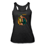 Women’s Racerback Tank - Taco King - heather black