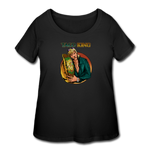 Women’s Curvy T-Shirt - Taco King - black