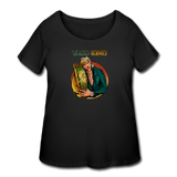 Women’s Curvy T-Shirt - Taco King - black