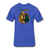 Fitted Men's T-Shirt - Taco King - heather royal