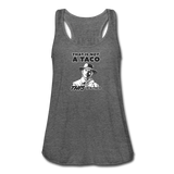 Women's Flowy Tank Top - This Is A Taco - deep heather