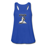 Women's Flowy Tank Top - This Is A Taco - royal blue