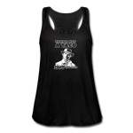 Women's Flowy Tank Top - This Is A Taco - black