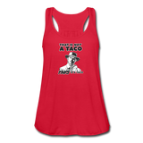 Women's Flowy Tank Top - This Is A Taco - red