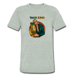 Men's Tri-Blend T-Shirt - Taco King - heather gray