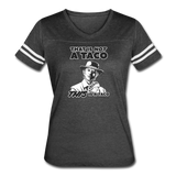 Women's Vintage T-Shirt - This Is A Taco - vintage smoke/white