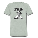 Men's Tri-Blend T-Shirt - This Is A Taco - heather gray