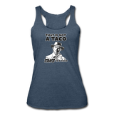 Women’s Racerback Tank - This Is A Taco - heather navy