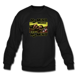 Crewneck Sweatshirt - My Mind On Coffee (Woman) - black