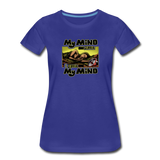 Women’s T-Shirt - My Mind On Coffee (Woman) - royal blue