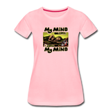 Women’s T-Shirt - My Mind On Coffee (Woman) - pink