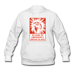 Women's Hoodie - In Case of Emergency (Taco) - white