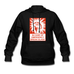 Women's Hoodie - In Case of Emergency (Taco) - black