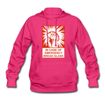 Women's Hoodie - In Case of Emergency (Taco) - fuchsia