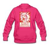 Women's Hoodie - In Case of Emergency (Taco) - fuchsia