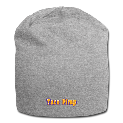 Jersey Beanie - Taco Pimp - heather gray