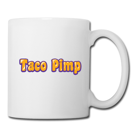 Coffee/Tea Mug - Taco Pimp - white