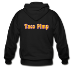 Men's Heavy Blend Adult Zip Hoodie - Taco Pimp - black