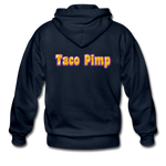 Men's Heavy Blend Adult Zip Hoodie - Taco Pimp - navy