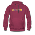 Men’s Premium Hoodie - Taco Pimp - burgundy