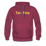 Men’s Premium Hoodie - Taco Pimp - burgundy