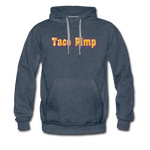 Men’s Premium Hoodie - Taco Pimp - heather denim