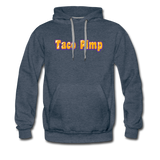 Men’s Premium Hoodie - Taco Pimp - heather denim