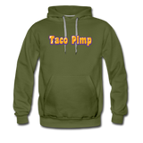 Men’s Premium Hoodie - Taco Pimp - olive green