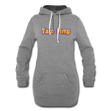 Women's Hoodie Dress - Taco Pimp - heather gray