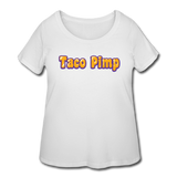 Women’s Curvy T-Shirt - Taco Pimp - white