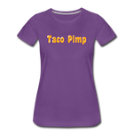 Women’s T-Shirt - Taco Pimp - purple