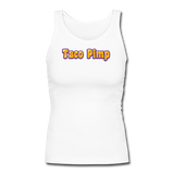 Women's Fitted Tank - Taco Pimp - white