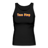 Women's Fitted Tank - Taco Pimp - black