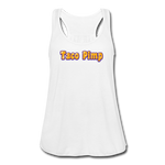 Women's Flowy Tank Top - Taco Pimp - white