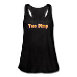 Women's Flowy Tank Top - Taco Pimp - black