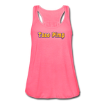 Women's Flowy Tank Top - Taco Pimp - neon pink