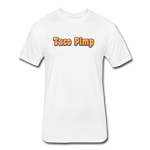 Fitted Men's T-Shirt - Taco Pimp - white