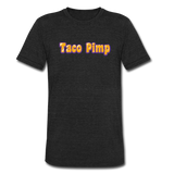 Men's Tri-Blend T-Shirt - Taco Pimp - heather black