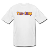 Men's Tall T-Shirt - Taco Pimp - white