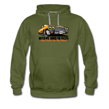 Men’s Premium Hoodie - My Mind On Tacos - olive green